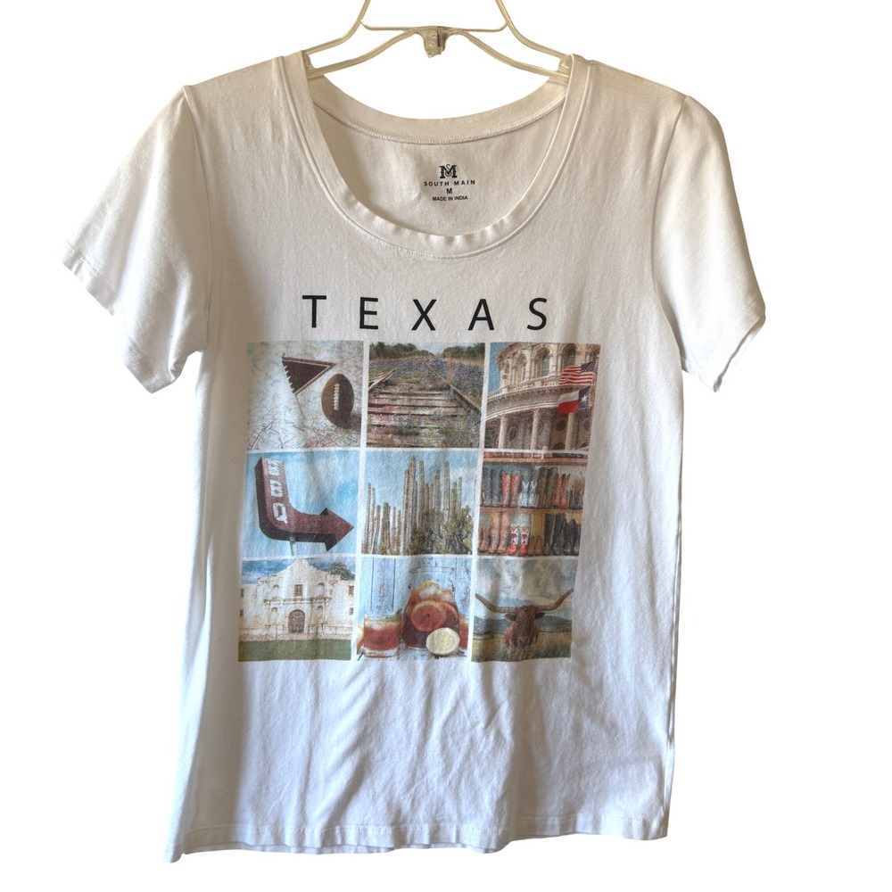 South Main Texas Graphic‎ Tee Size M